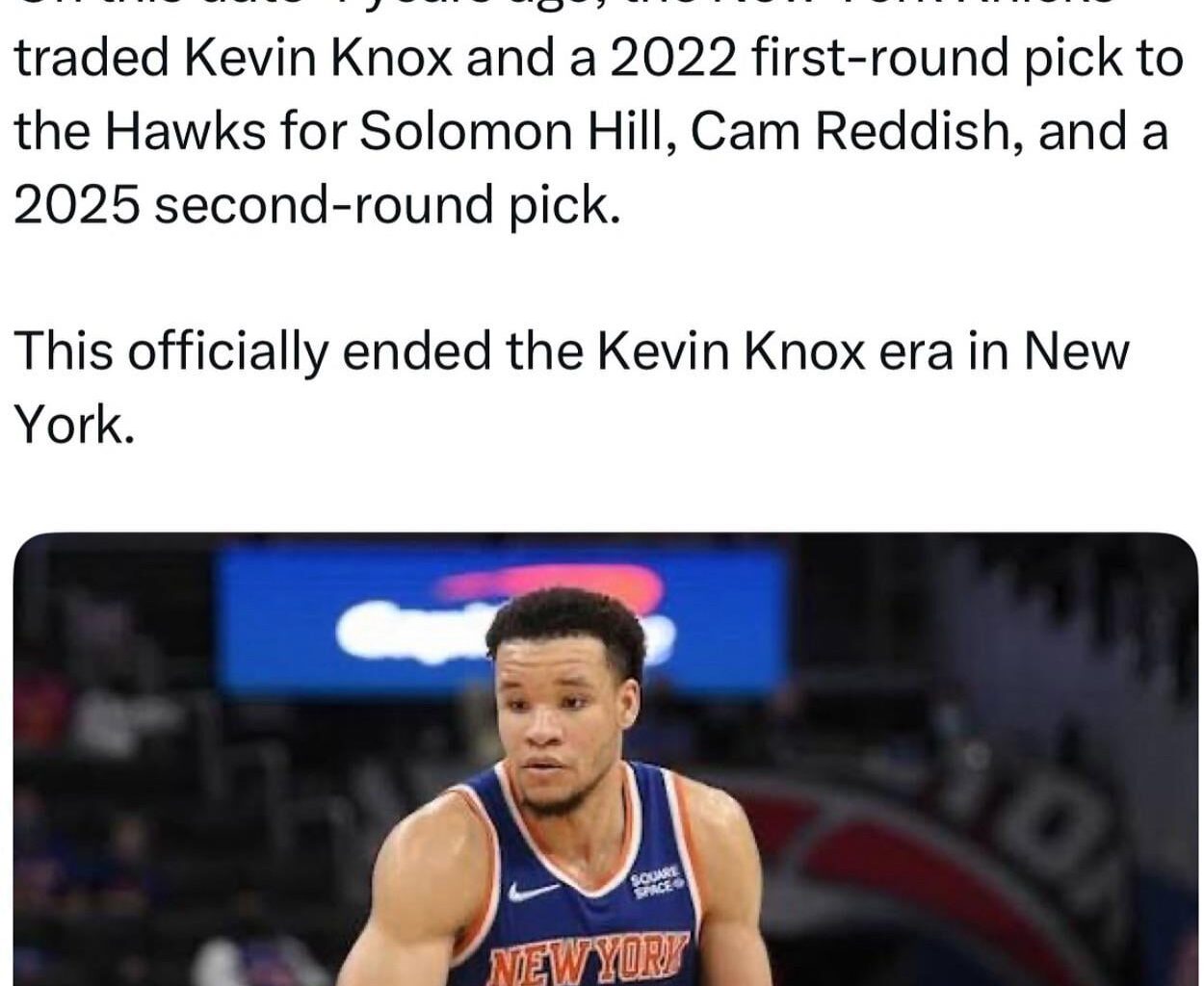 How Leon turned Kevin Knox into Josh Hart will never cease to amaze me.