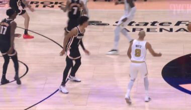 "Trae Young, tweet at us" - after Hawks give up 82 points in the first half