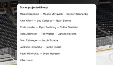 Huge shakeups to lines and defensive pairings in today’s morning skate.