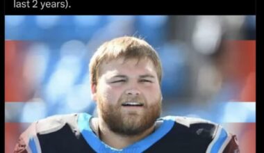 The Texans will possibly pursue FA Cade Mays (C).
