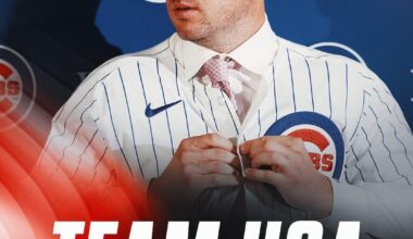 Alex Bregman announced at his Cubs introductory press conference that he will play for Team USA in the World Baseball Classic