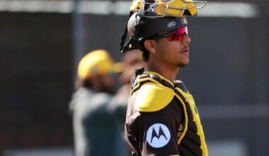 [Sanders] Catcher Ethan Salas the lone Padres prospect in Baseball America’s top-100-
