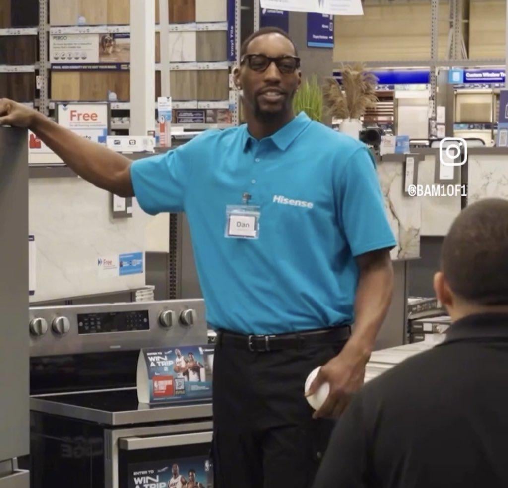 After reviewing the tape, the only real explanation: it was Bam’s twin brother, Dan Adebayo.