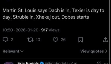 Dach replaces Texier