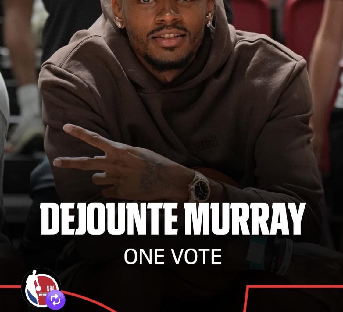 DJM got an all star vote