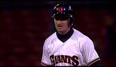 Robby Thompson hits for the cycle