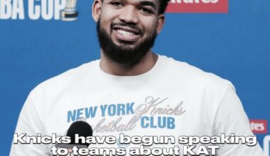 [Popper] "Whispers around the league have begun to speculate on the possibility of the Knicks moving Towns. His name surfaced when the Knicks discussed the chance of a deal involving Antetokounmpo, but now league sources say talks have involved other teams including Memphis, Orlando and Charlotte."