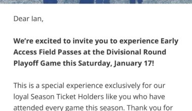 Seahawks Rewarding Attendance