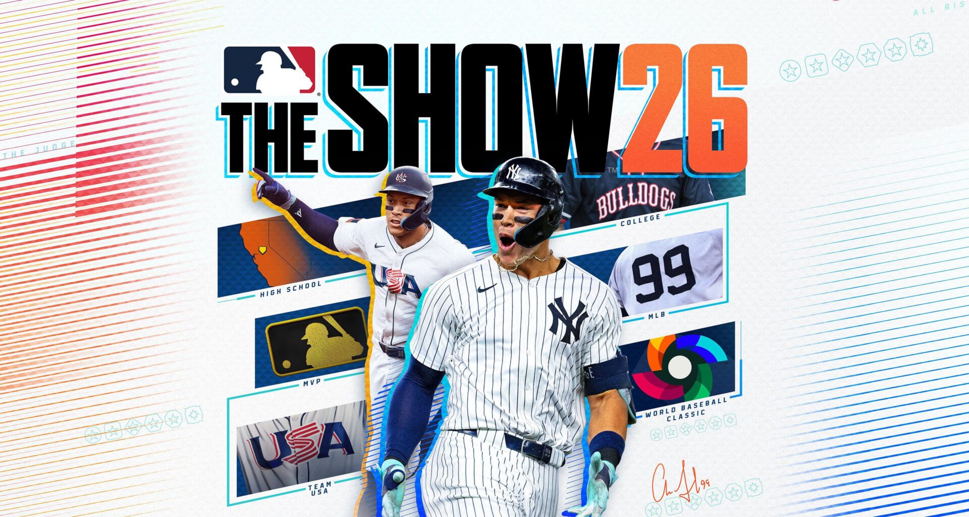 Aaron Judge is on the cover for MLB The Show 26.