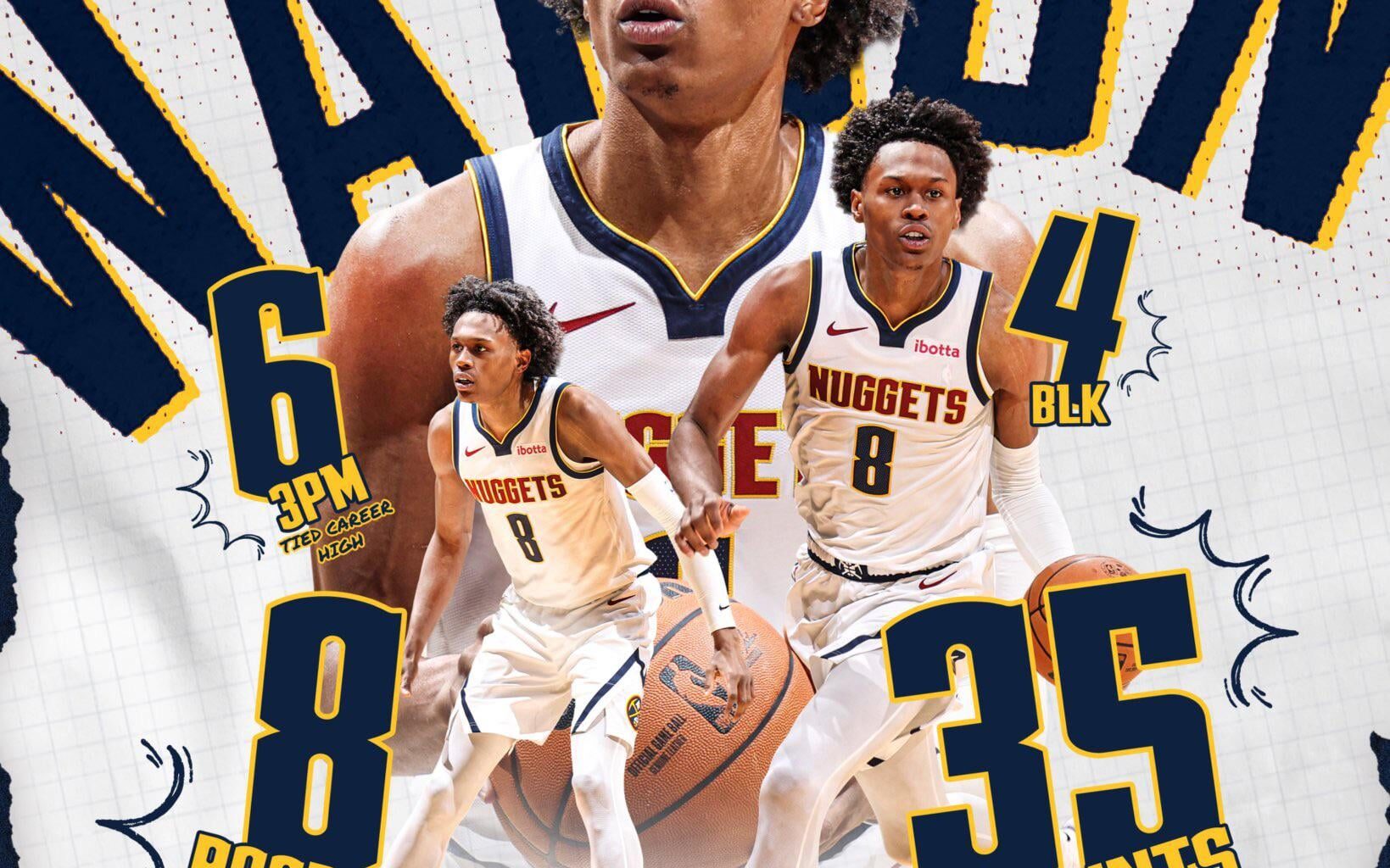 P-Wat with the career night🏔️🏀🔥 He has taken FULL advantage of the playing time and has proven that he can ball🔥