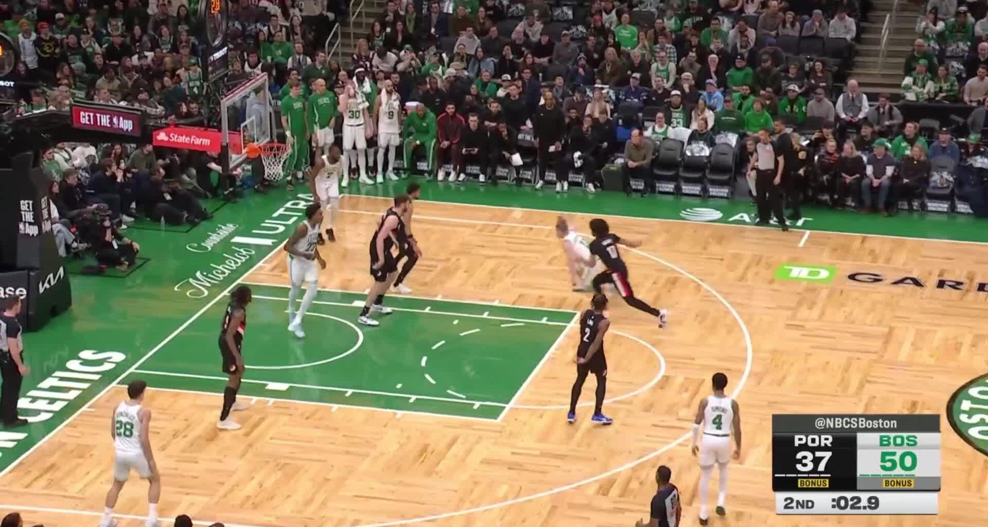 Buzzer Beater P drains two buzzer beaters against the Blazers