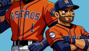 I decided to experiment with a different art style, so here are Correa and Altuve as cartoons!