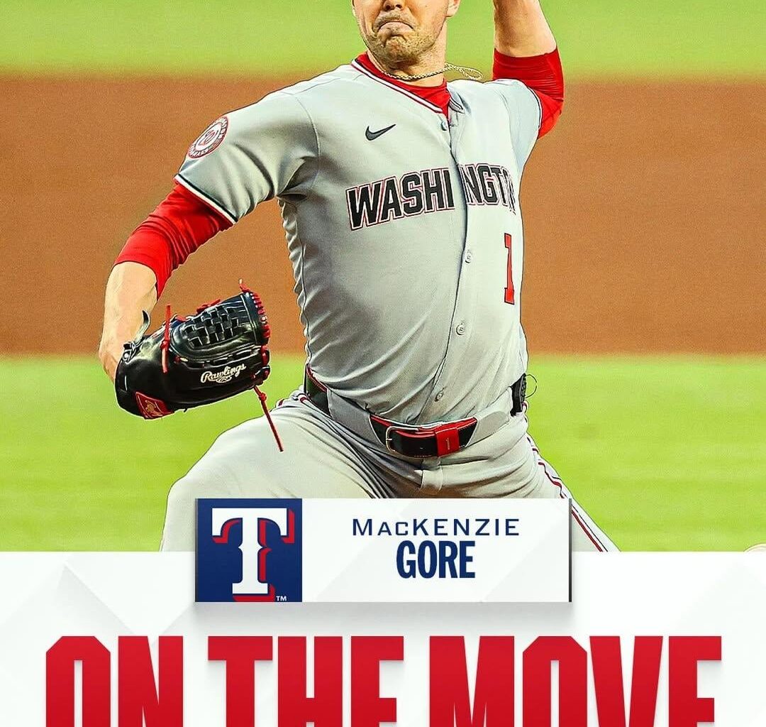 Rangers reportedly acquire LHP MacKenzie Gore from Nationals, per MLB  Network insider Jon Heyman. Is MacKenzie Gore the ace Texas needed?