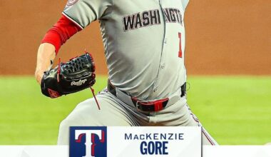 Rangers reportedly acquire LHP MacKenzie Gore from Nationals, per MLB  Network insider Jon Heyman. Is MacKenzie Gore the ace Texas needed?