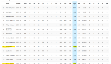 Bit Of Positive News: Joseph Woll Ranks #10 Among All Goalies In The NHL In Sv%, Dennis Hildeby #14. Among Goalies With 10 Games Played Or More, Woll is #6, Hildeby Is #10