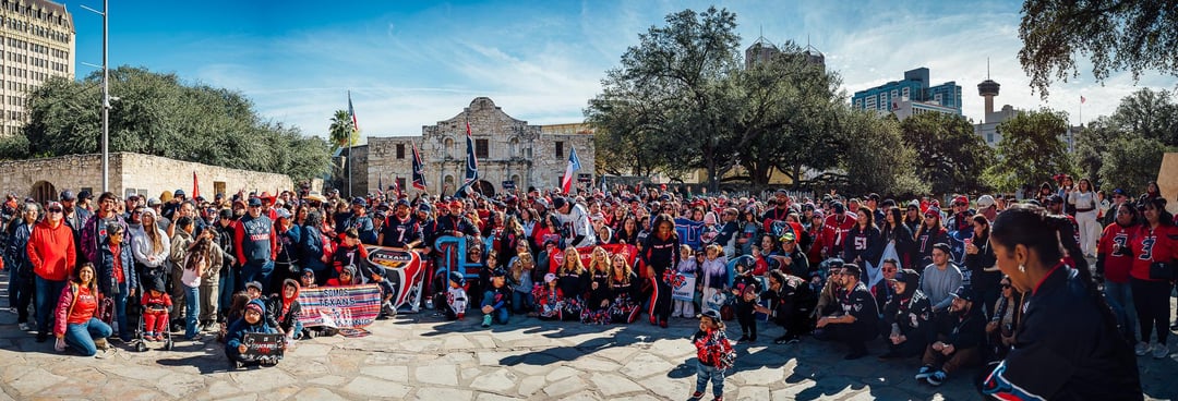 Texans Rally in San Antonio