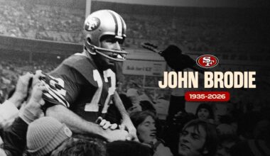 49ers Mourn Passing of John Brodie