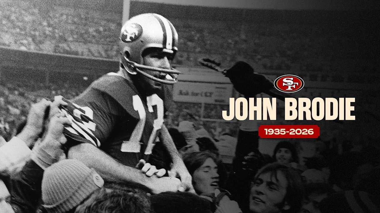 49ers Mourn Passing of John Brodie