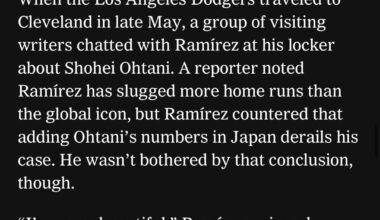 some much needed good news today deserves a reminder that José Ramírez is the funniest player in baseball ✅