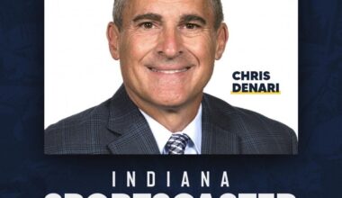 Chris Denari has been named the 2025 Sportscaster of the Year!!