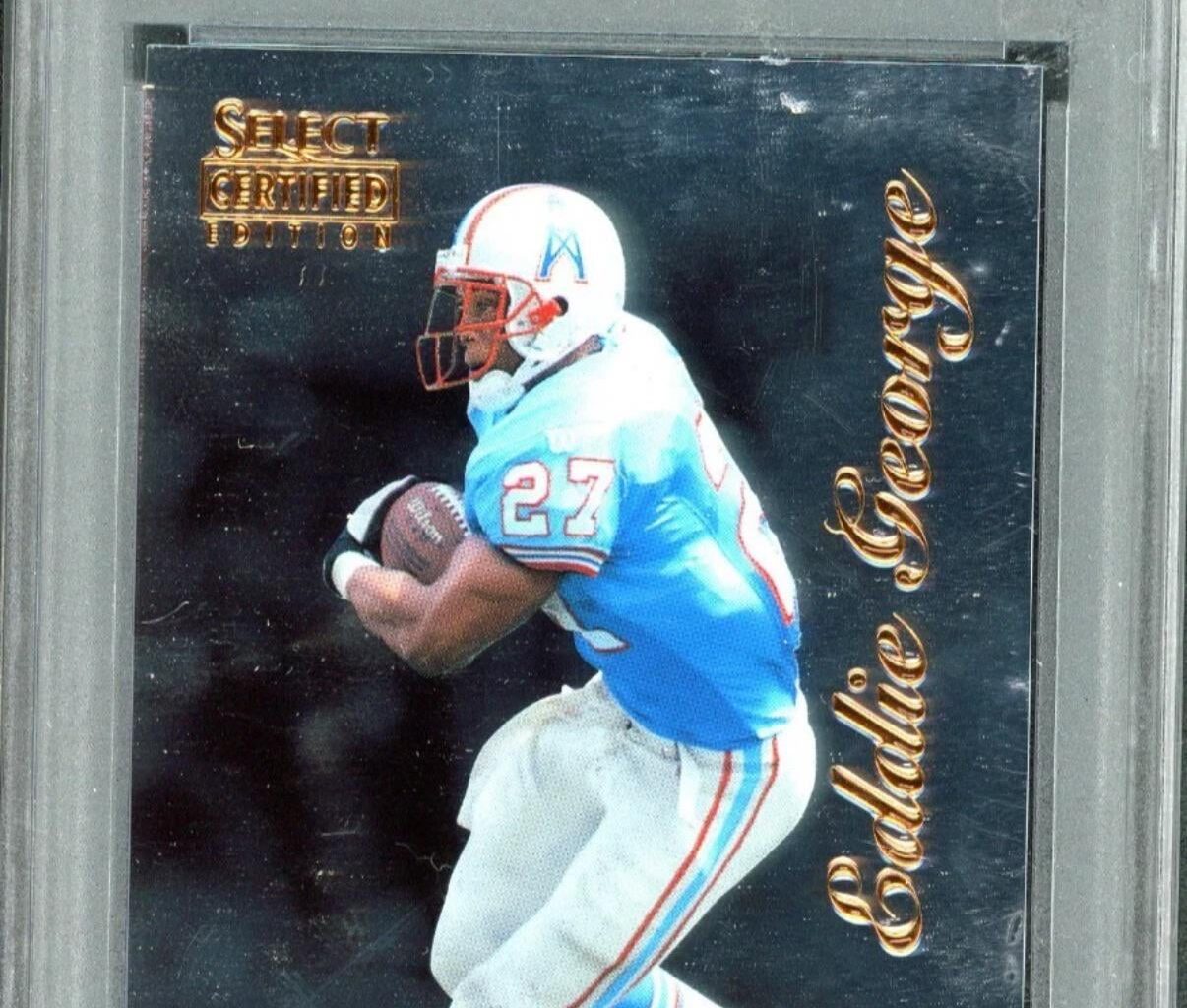 Got my first Eddie George card
