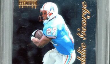 Got my first Eddie George card