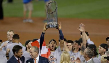 Next year, the Astros 2017 title will be 10 years old…..