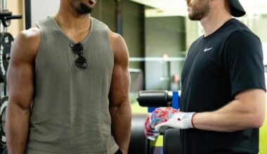 Myles Garrett visiting story camp