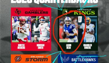 Colts QB/WR Jason Bean will be leaving to the United Football League