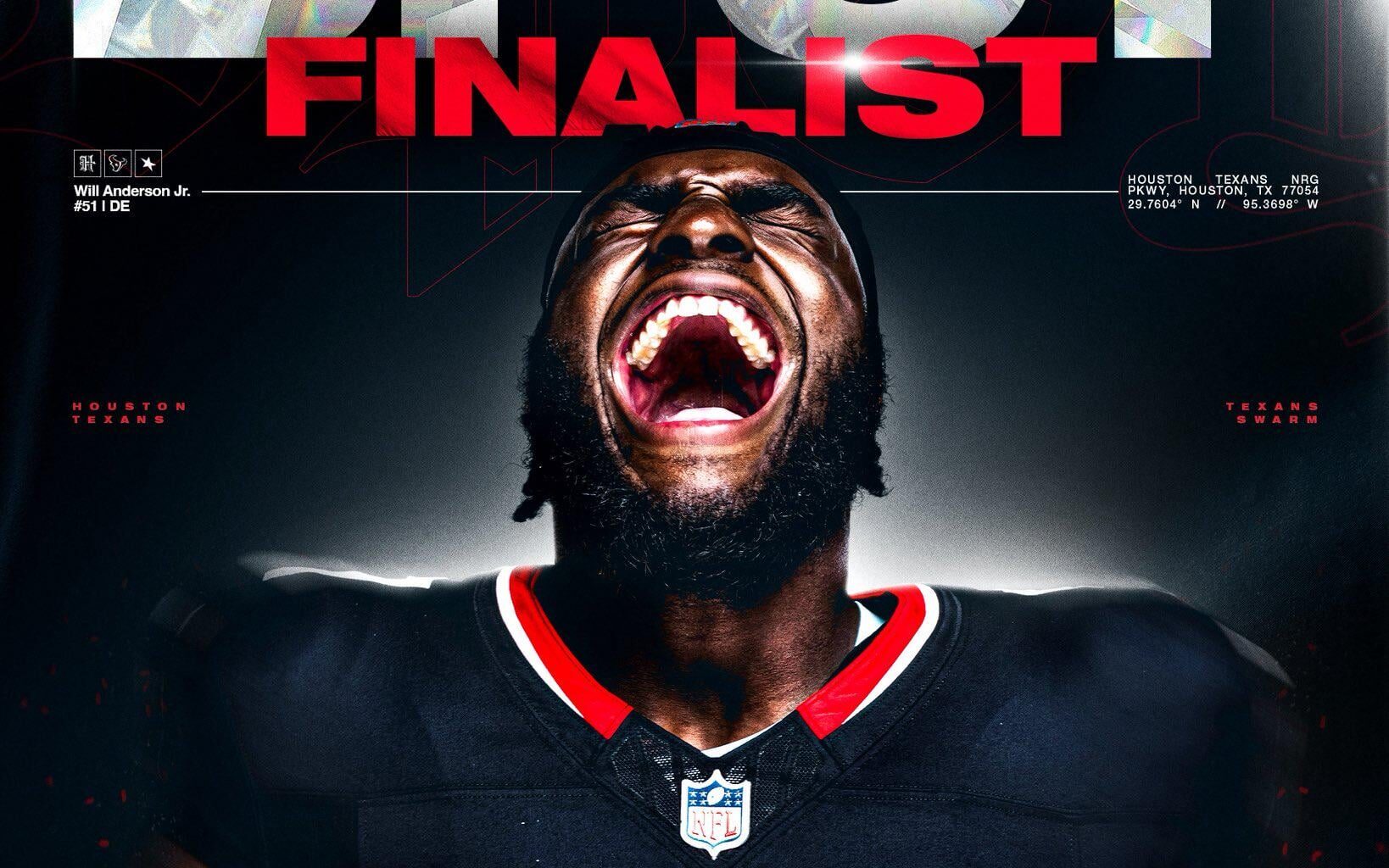 Will Anderson Jr. is a finalist for DPOY!