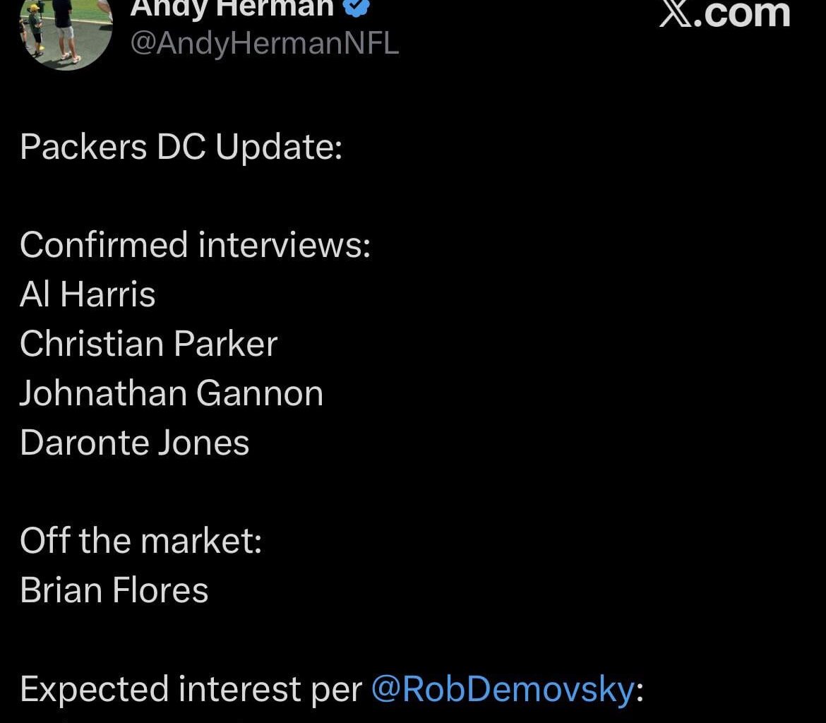 Packers DC update