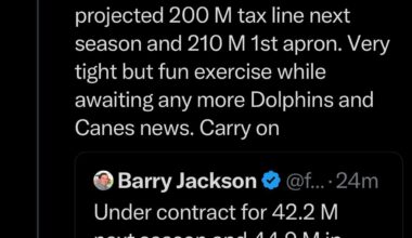 *Star player gets POTENTIALLY linked to Miami* Barry: