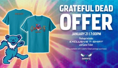 Cool Grateful Dead X Hornets shirt available for game vs Cleveland