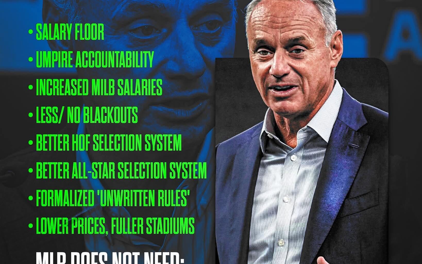 I agree with some of these suggestions mostly about the no blackouts. MILB is unionized now as of a few years ago so it has gotten better since