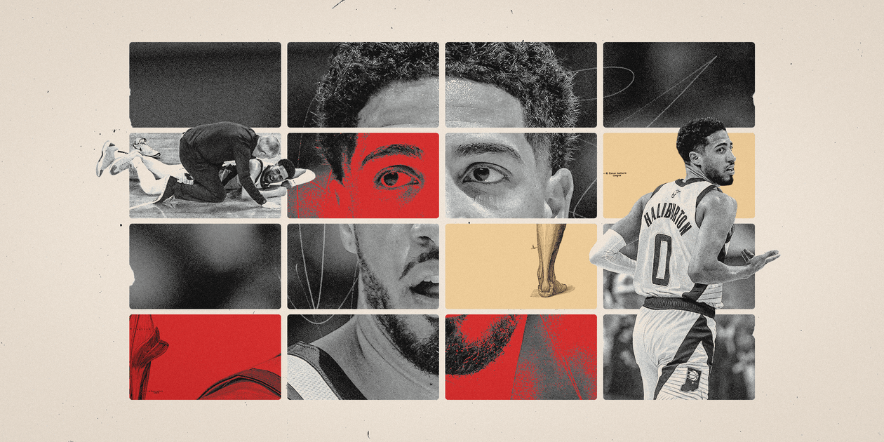 "Haliburton reads play sheets with coaches and asks teammates what they’re seeing on the court so he can offer guidance"