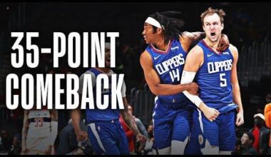 4 years ago today, Luke Kennard hits the game winning 4 pt play to help the Clippers come back from 35 pts!!! One of the greatest and most fun Clipper regular season games of all time.