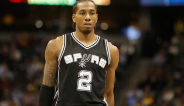 The way Kawhi is moving rn