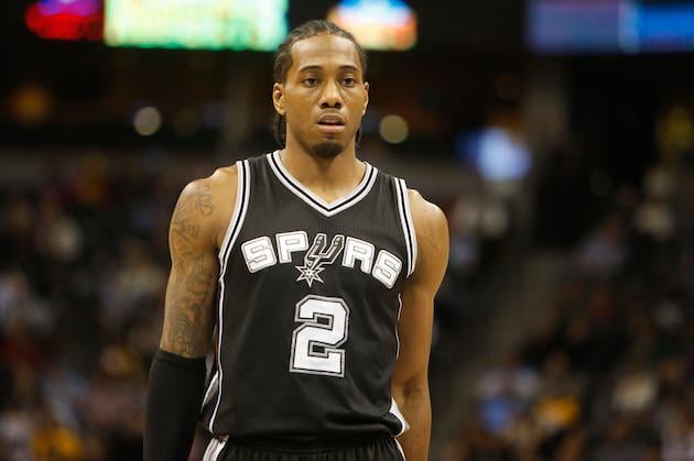 The way Kawhi is moving rn