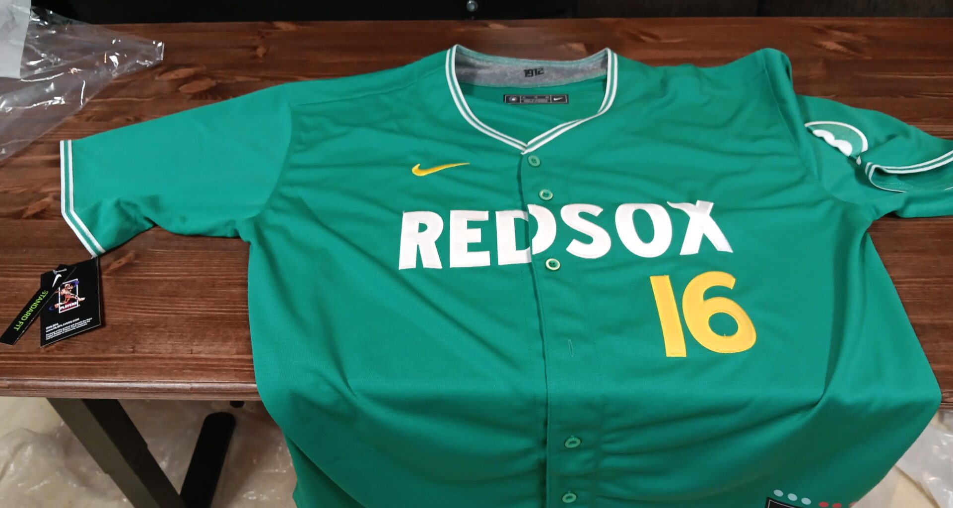Knock off green jersey