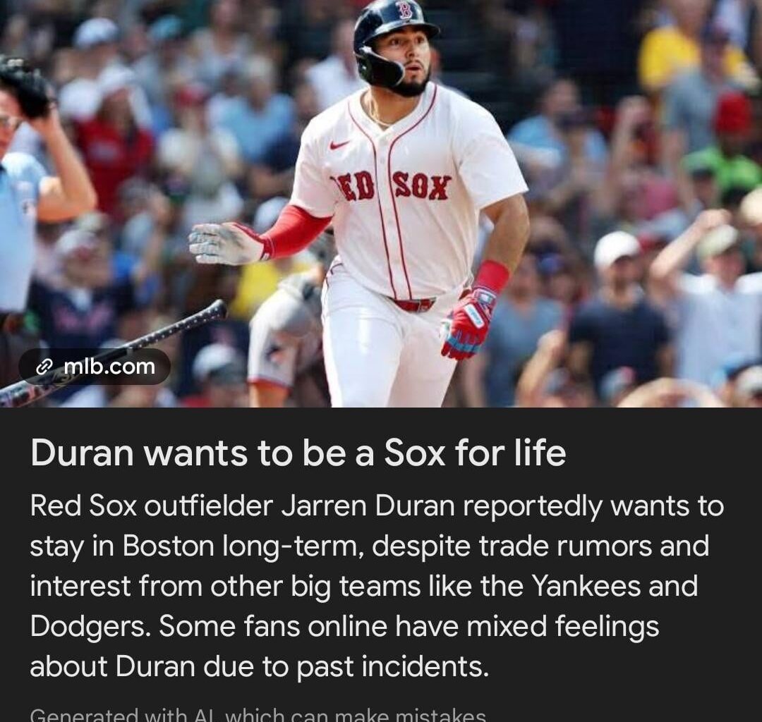 Ah yes, our star player Wilaren Durberu wants to be in Boston for life.