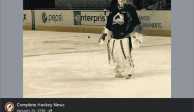 Jan 26 2016: Head coach Roy was a consideration in the team's goalie depth.