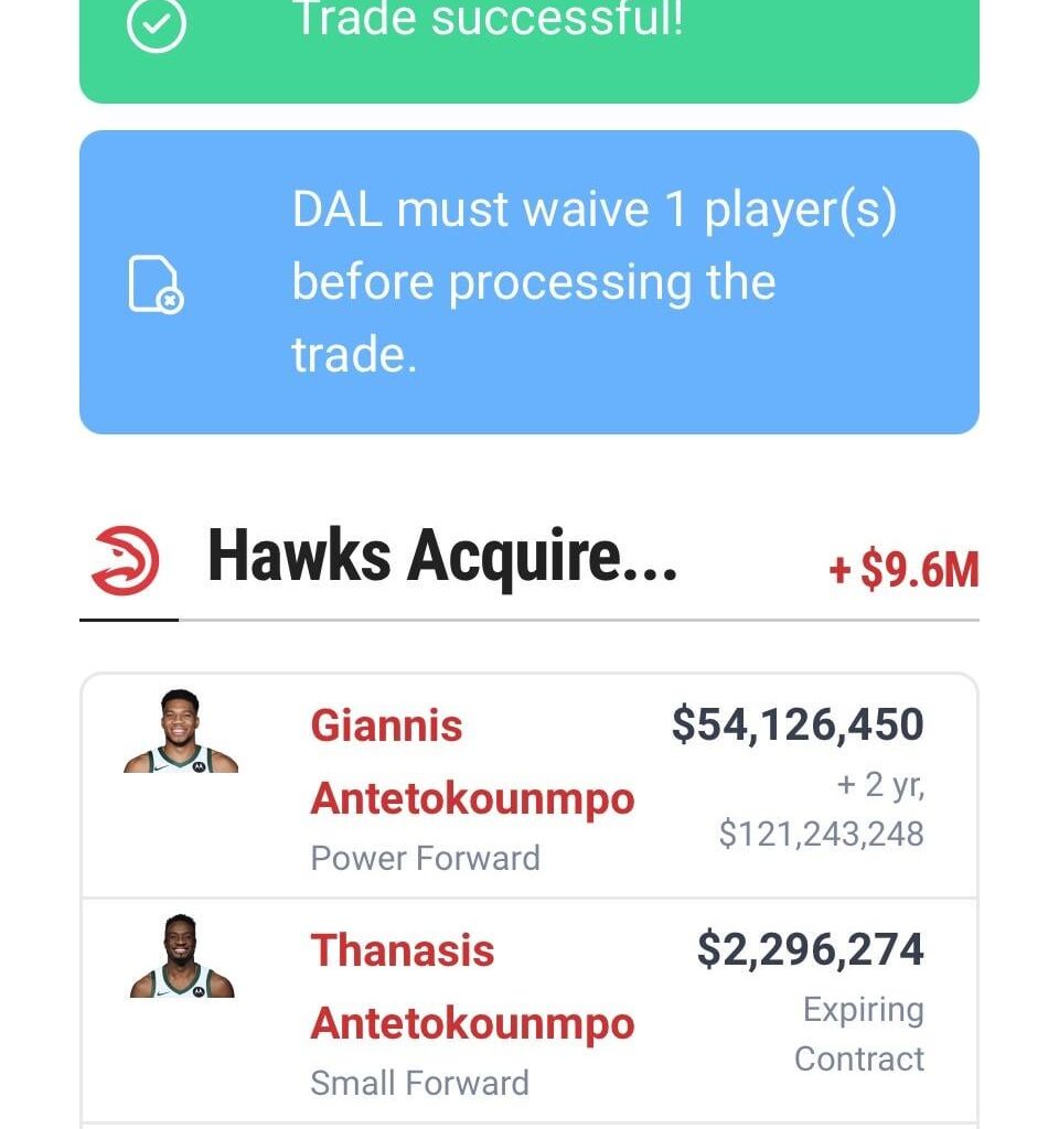 While we are having fun. Let’s get complicated. 4 team trade.