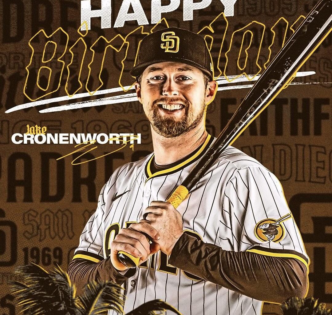 [Padres] Happy birthday, Jake! 🥳