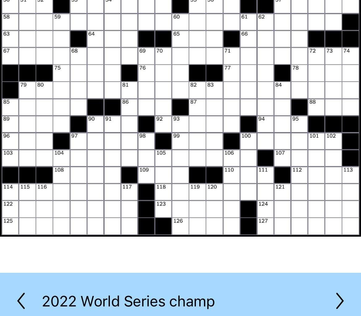 Astros mentioned in today’s crossword puzzle