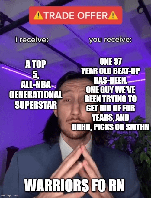 the F outta here with this soggy trash offer