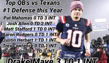 And that INT was more of a punt at the end of the half than an actual INT