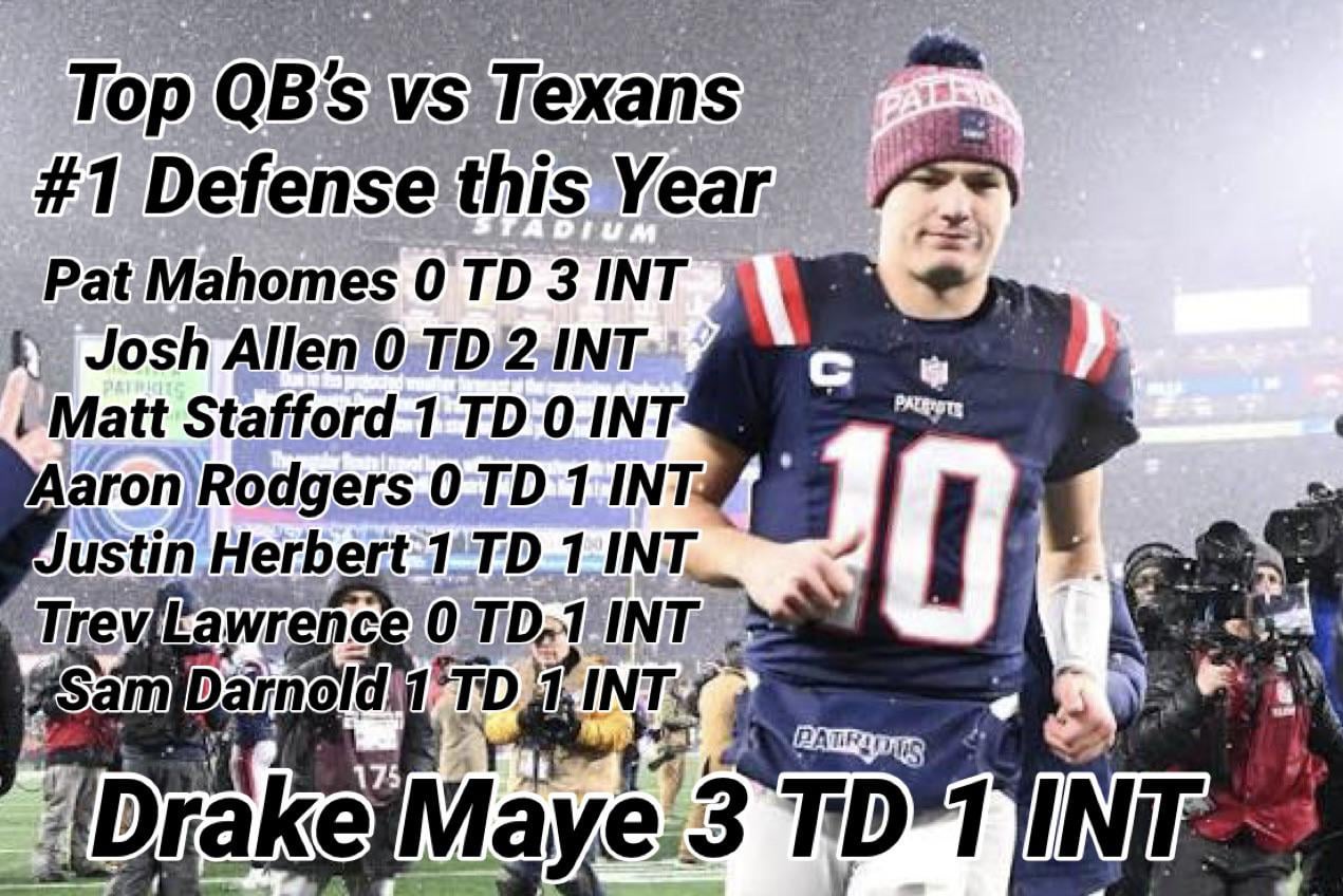 And that INT was more of a punt at the end of the half than an actual INT