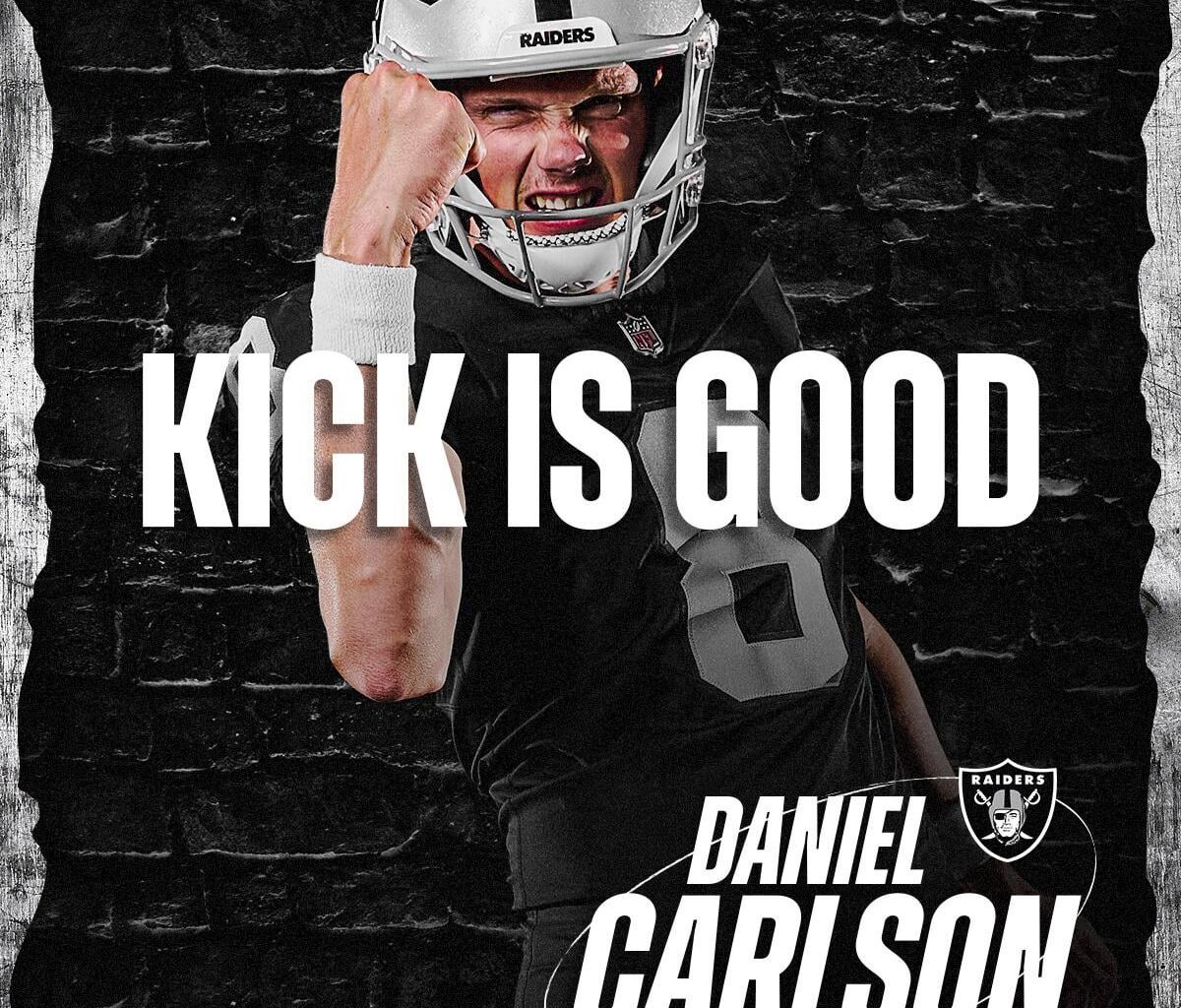 Shoutout Daniel Carlson with the dagger🏴‍☠️