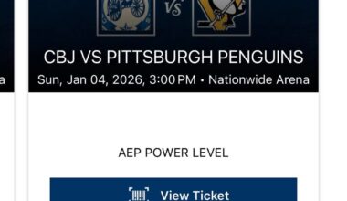 Selling 2 tickets to tonight’s game against the Pens
