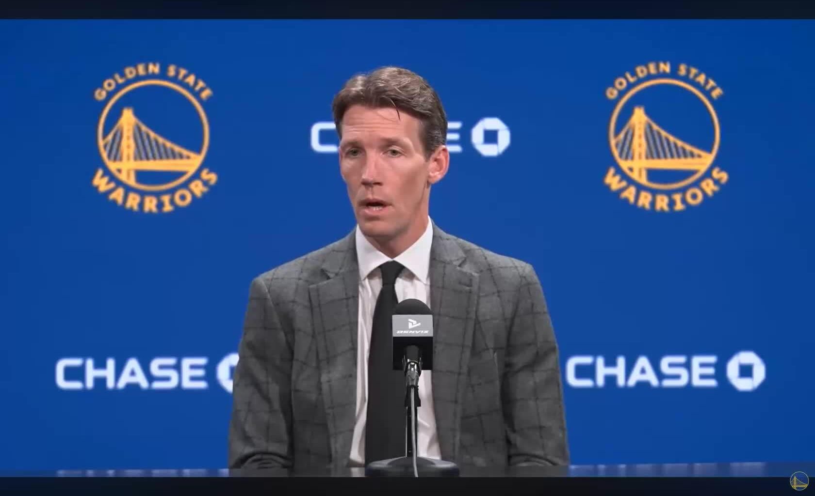 Mike Dunleavy Jr. on Jonathan Kuminga's trade demand: "In terms of demands, when you make a demand, there needs to be demand on the market."